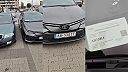 Ukrajinské parkovanie pred Lidlom v Bratislave