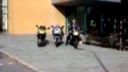 Chlap na motorke