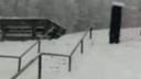 Blázon na lyžiach
