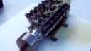 V12 mini model motora
