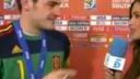 Casillas a moderátorka (2010)