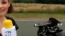 video Nepodarený test motorky