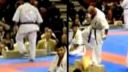 Karate double . pád
