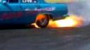 850hp car burnout