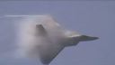 Spomalený záber na F22 Raptor