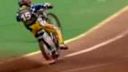 Speedway GP Cardiff 2008 - Heat 13, Crash (Freddie Lindgren)