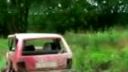 Bratronice Favorit cup 25.07.2009 Demolice Fiat Uno 1/2