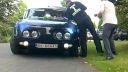 Tatra603 svadobné auto, Bojnice - to pravé prostredie pre kame