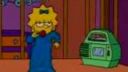 Maggie Simpson tancuje na Lady Gaga's Alejandro