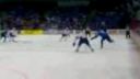 IIHF 2012 Nepríjemny zákrok Starchenko (KAZ)