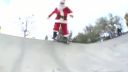 Santa na skejte