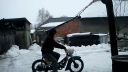 Moja jawa 21 - Jazda po snehu na reťazách 1/2