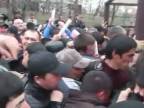 Dav nelegálnych prisťahovalcov v Moskve