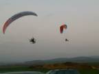 Motorovy paragliding show