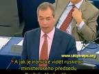 Nigel Farage v EU parlamente: „Ste obyčajní zločinci“