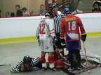 Bitka na MS v hokejbale Kanada - Česko