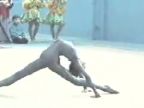 Flexibilná gymnastka 