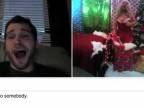"All I Want For Christmas" na Chatroulette