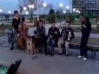 Street music v Rusku