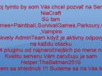 Pozvánka na Minecraft server - NiaCraft