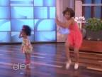 Trojročná tanečnica u Ellen