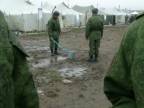 Ťažká práca ruských vojakov