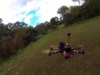 POV naháňačka dronov