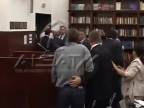 Bitka v macedónskom parlamente