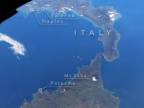 Zábery Talianska, Grécka a USA z ISS