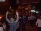 Protestujúci v Turecku