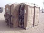 Inšpekcia záchodu v Iraku