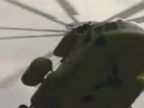 Vrtuľník v akcii