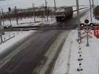 Zrážka kamiónu s vlakom v Kazachstane