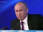 Reakcia Vladimira Putina na otázku reportéra BBC