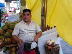 Čerstvý chutný kokos z ulice za 50 centov (Mexiko)