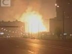 V Moskve vybuchol plynovod a vypukol požiar