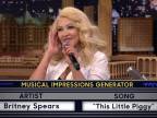 Christina Aguilera imituje Britney Spears