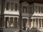3D Vizualizácia starovekého divadla v Leptis Magna