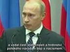 Putin odpovedal Poliakom kto začal vojnu