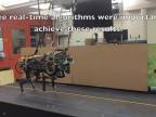 Robotický gepard skáče cez prekážky