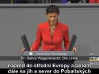 Sahra Wagenknechtová zaútočila na Angelu Merkelovou