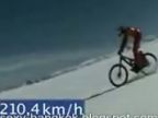 210 km/h na bicykli