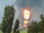 Výbuch skladu paliva (Ukrajina) 