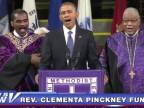 Obama spieva Amazing Grace