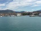 Príchod do prístavu Split