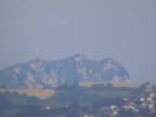 Pohľad na kopec Monte Titano (San Marino)