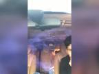 Únik plynu v aute (Saudská Arábia)