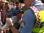 Utečenecký chaos v chorvátskom meste Beli Manastir