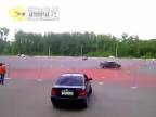 Sestřelen člověk na závodění. Severodvinsk. Rusko.