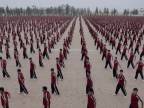 36000 detí čínskej kung-fu školy Shaolin